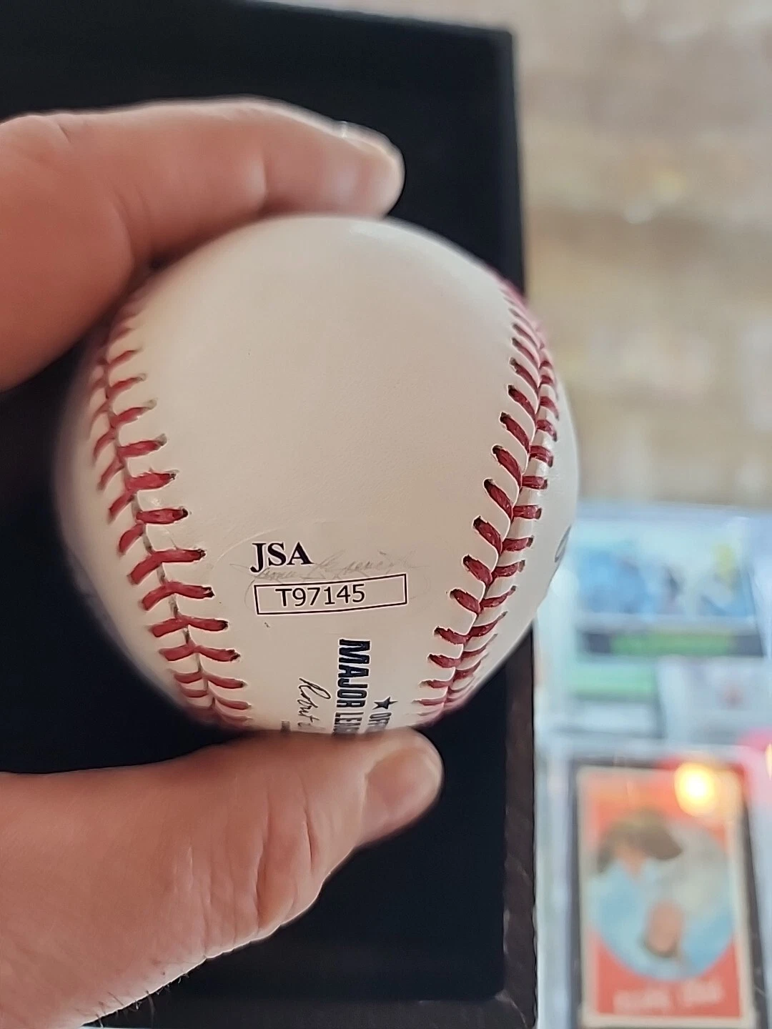Gary Sanchez Signed OML Baseball w/MLB JSA cert. Snow White - Image 3