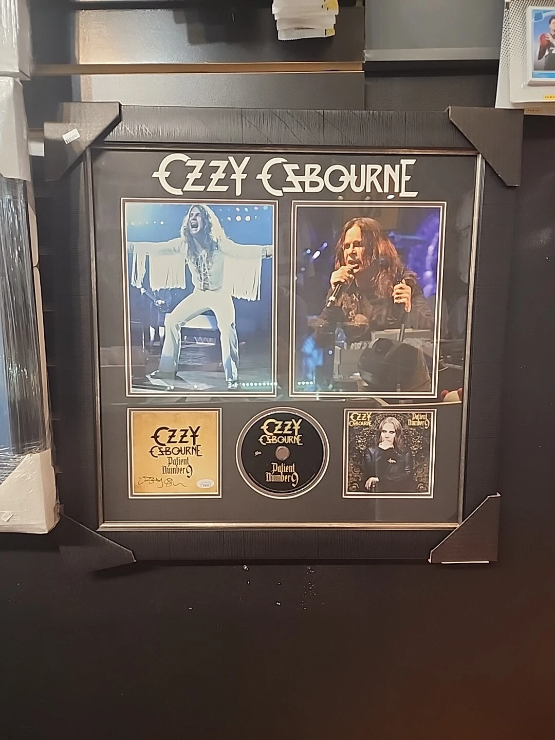 Ozzy Osbourne SIGNED CD cover JSA COA Autograph BLACK SABBATH