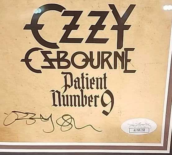 Ozzy Osbourne SIGNED CD cover JSA COA Autograph BLACK SABBATH - Image 3