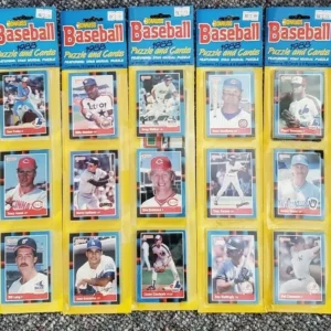 1988 Donruss Baseball Card Rack Pack 75 cards plus 9 Puzzle Pieces *RARE