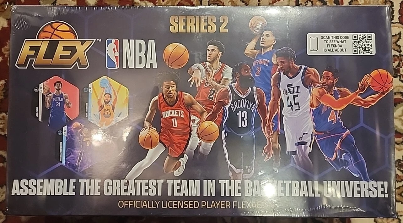 2021 Sequoia Games Flex NBA Basketball Series 2 New Case of 24ct NBA Tiles