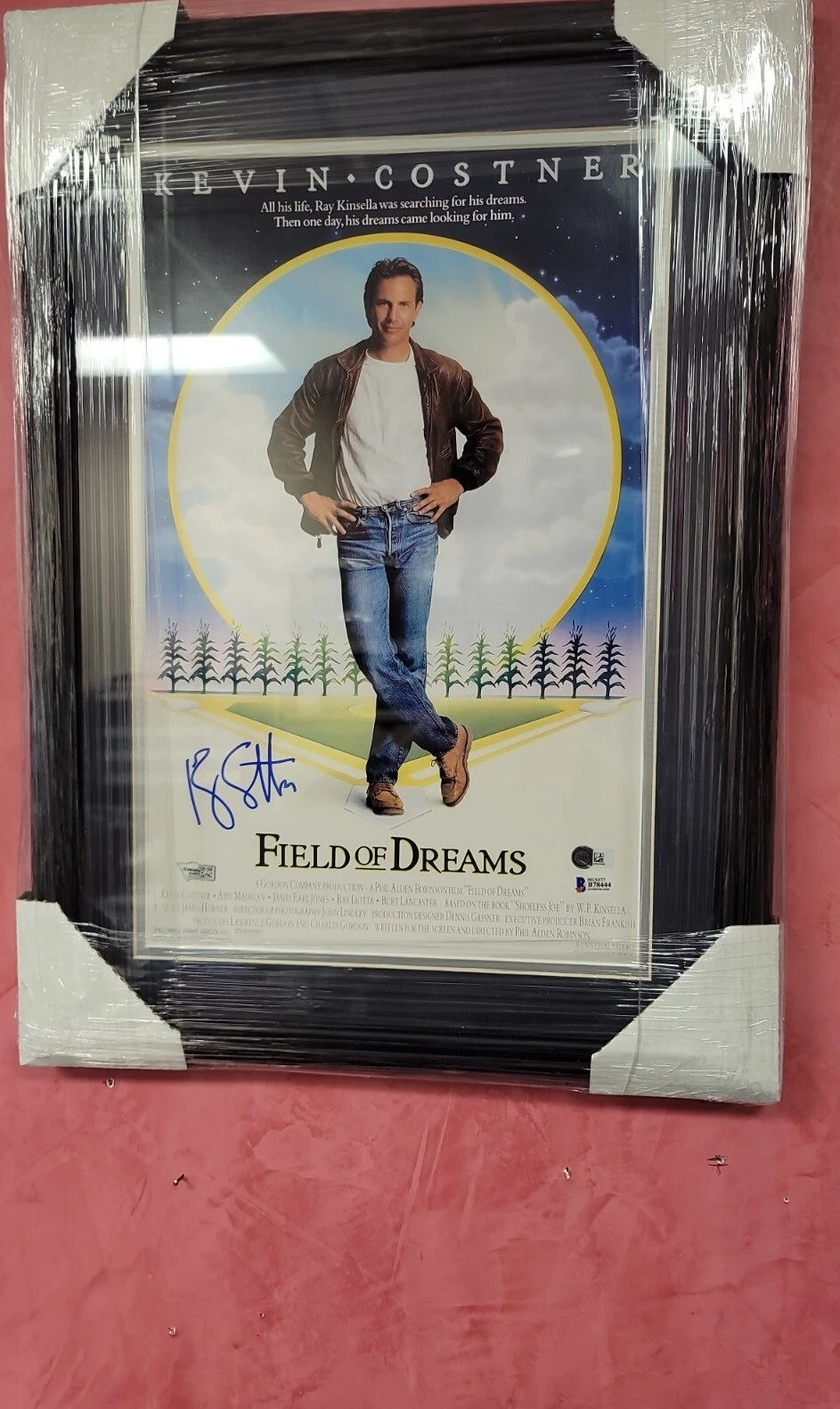 RAY LIOTA 11x14 AUTOGRAPHED FIELD OF DREAMS POSTER FANATICS CERTIFIED.