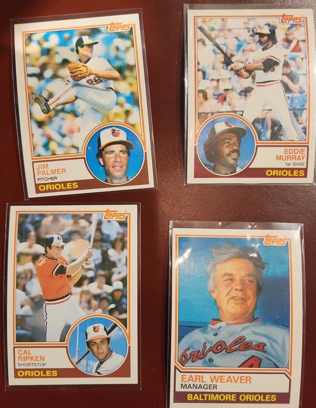 1983 topps Baltimore Orioles Complete Set Mint - Image 3