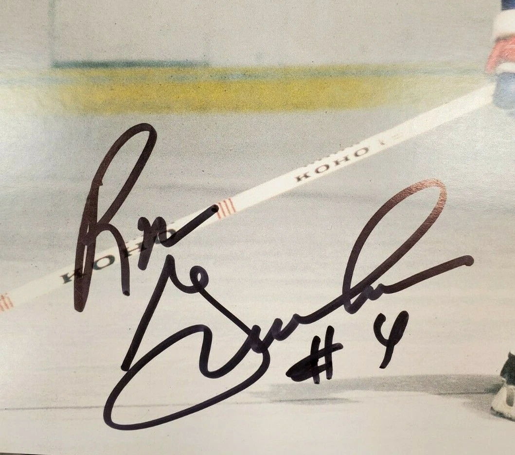 Ron Greschner Signed Autographed 8 x 10 Photo New York Rangers - Image 2