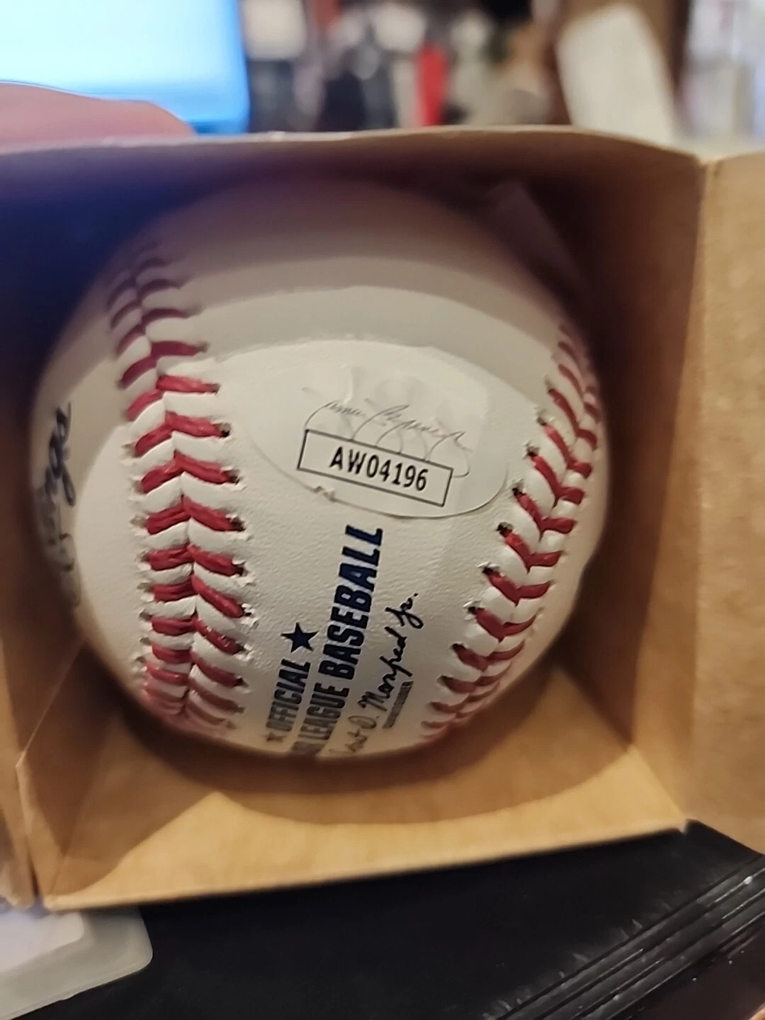 Juan Soto New York Yankees Autographed Signed OMLB Baseball (JSA COA) - Image 2