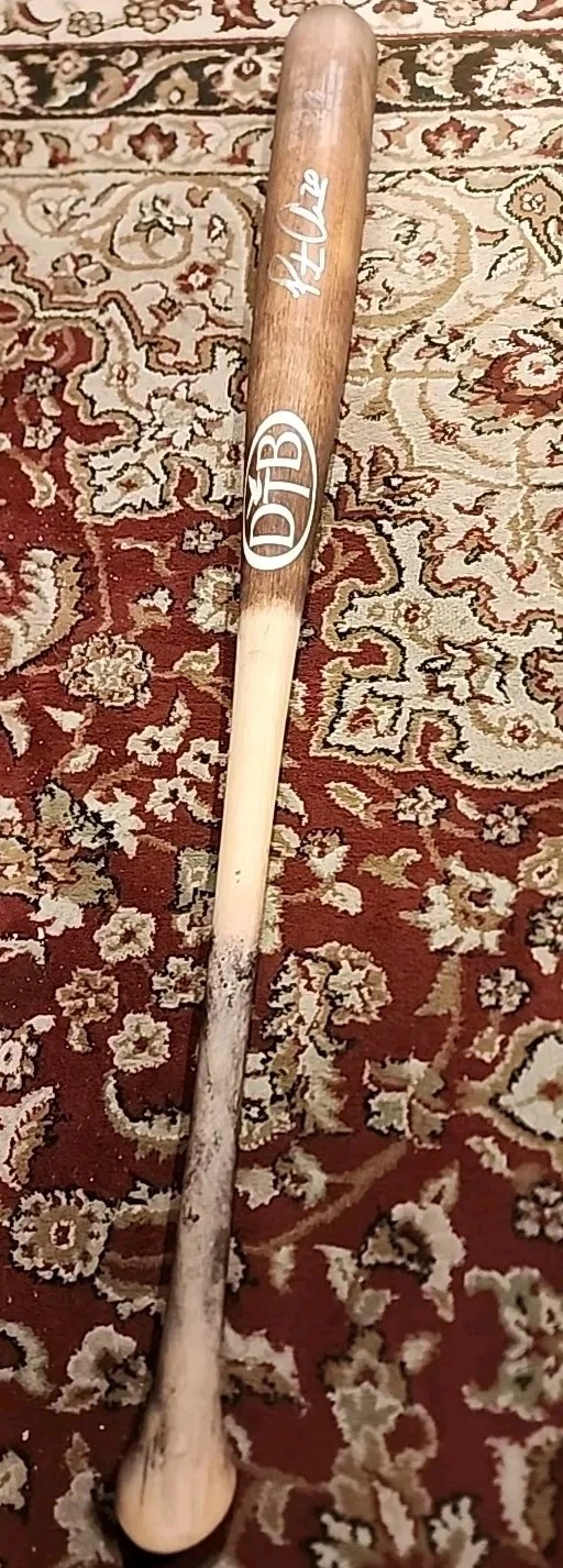 RARE Game Used Pete Alonso Signed Dove Tail Bat NY Mets 2023 Season.