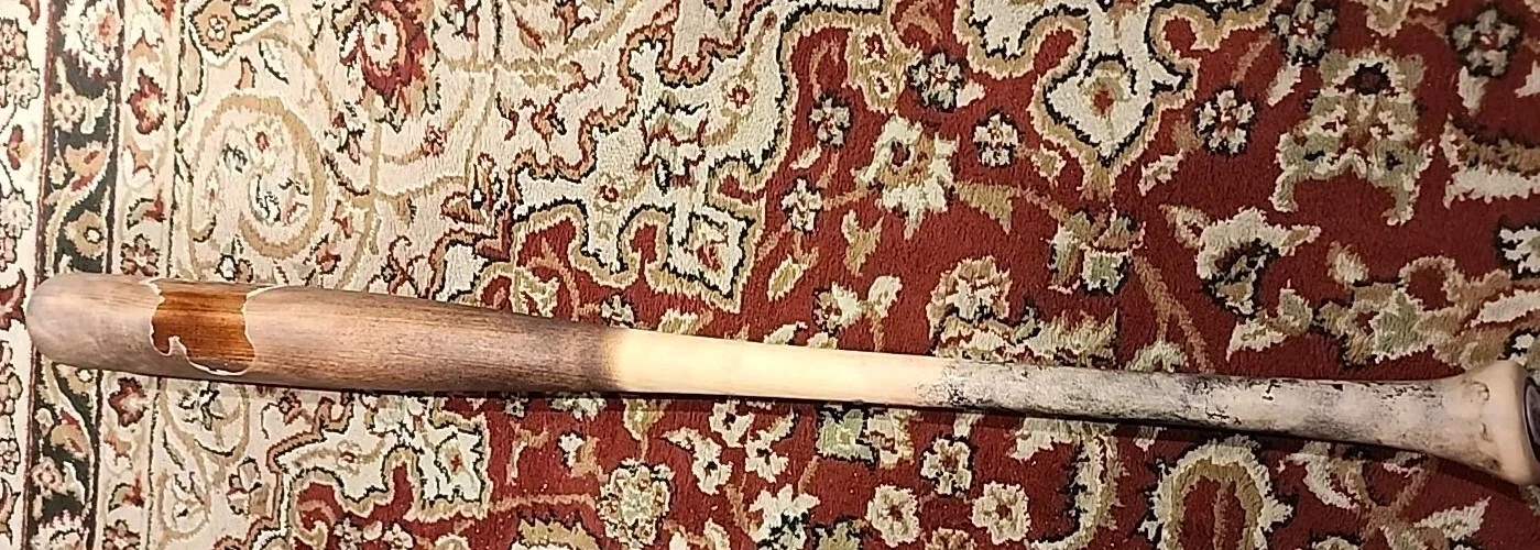 RARE Game Used Pete Alonso Signed Dove Tail Bat NY Mets 2023 Season. - Image 2