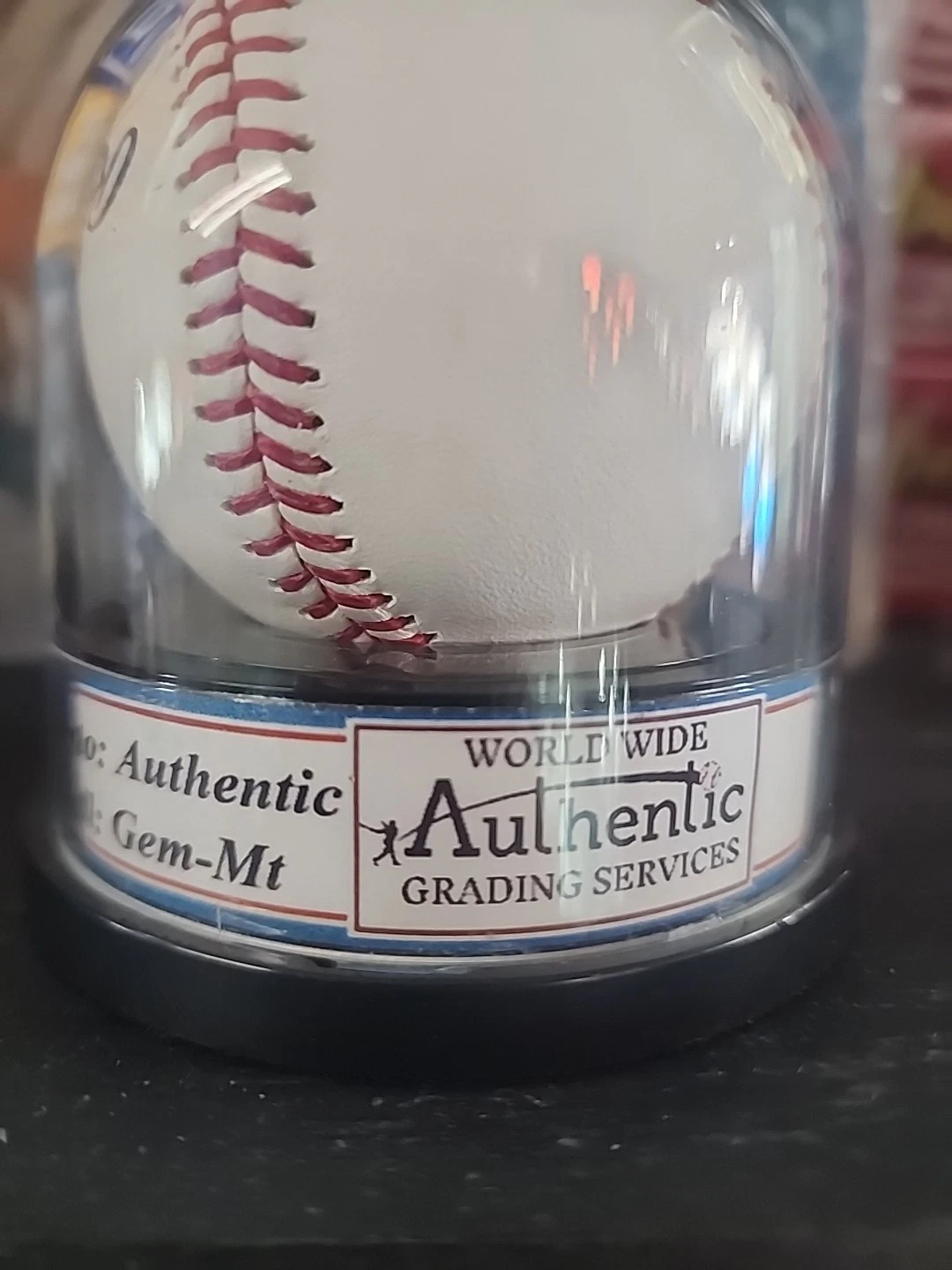 Mariano Rivera Signed Rawlings OMLB Baseball Encapsulated WWA + JSA COA Gem Mint - Image 3