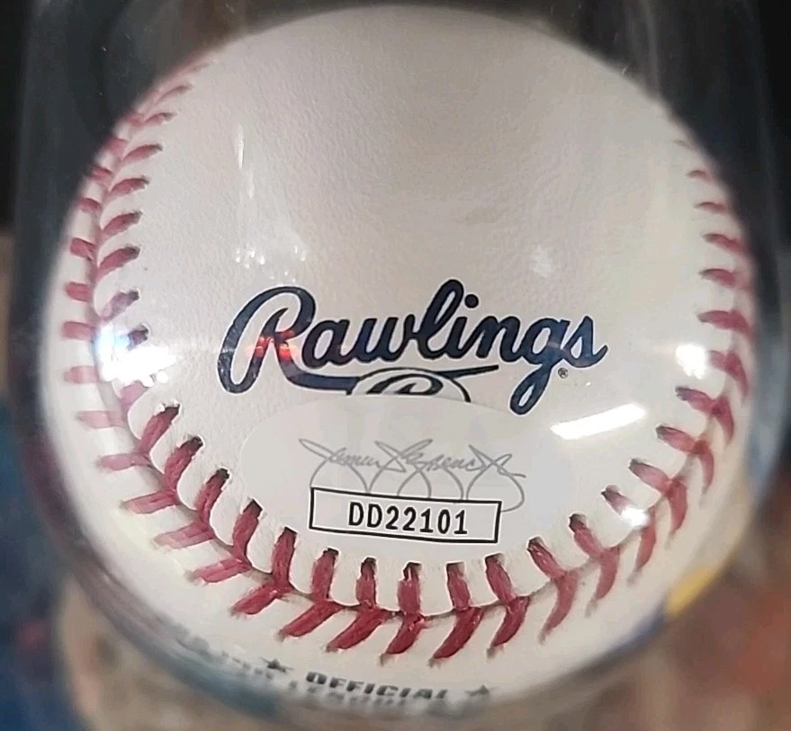 Mariano Rivera Signed Rawlings OMLB Baseball Encapsulated WWA + JSA COA Gem Mint - Image 4