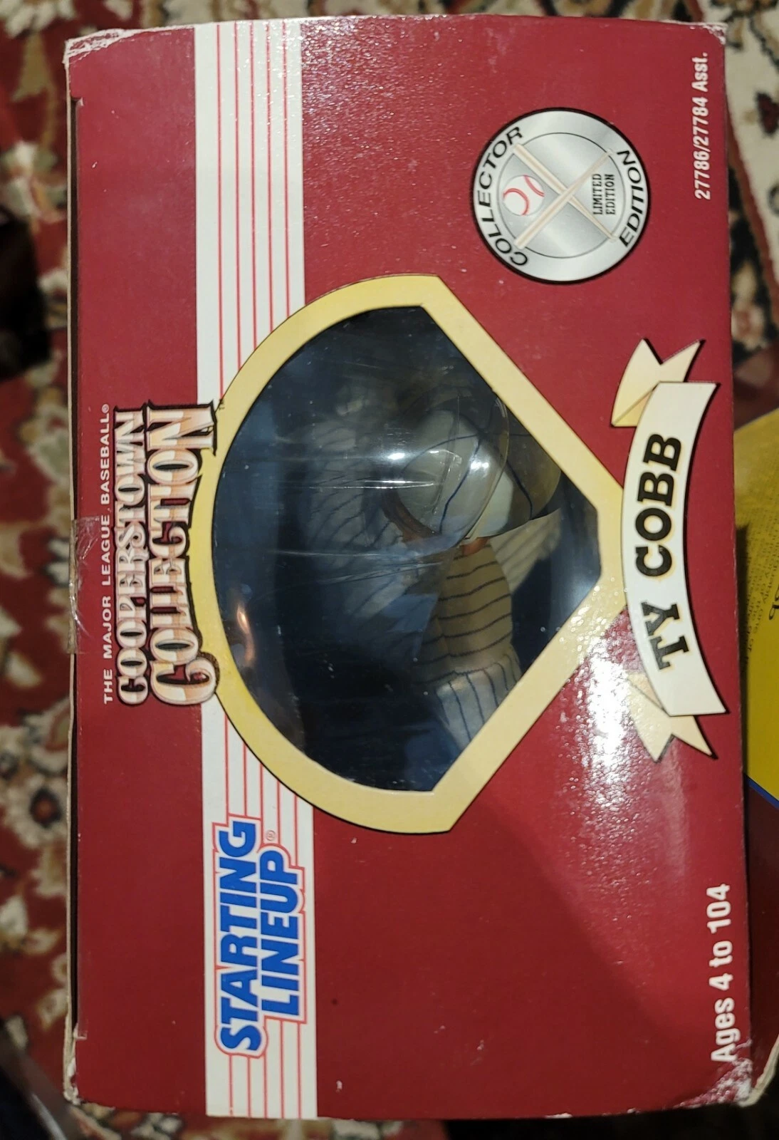 TY COBB 12 inch Cooperstown Collection 1997 Starting Lineup Action Figure - Image 3