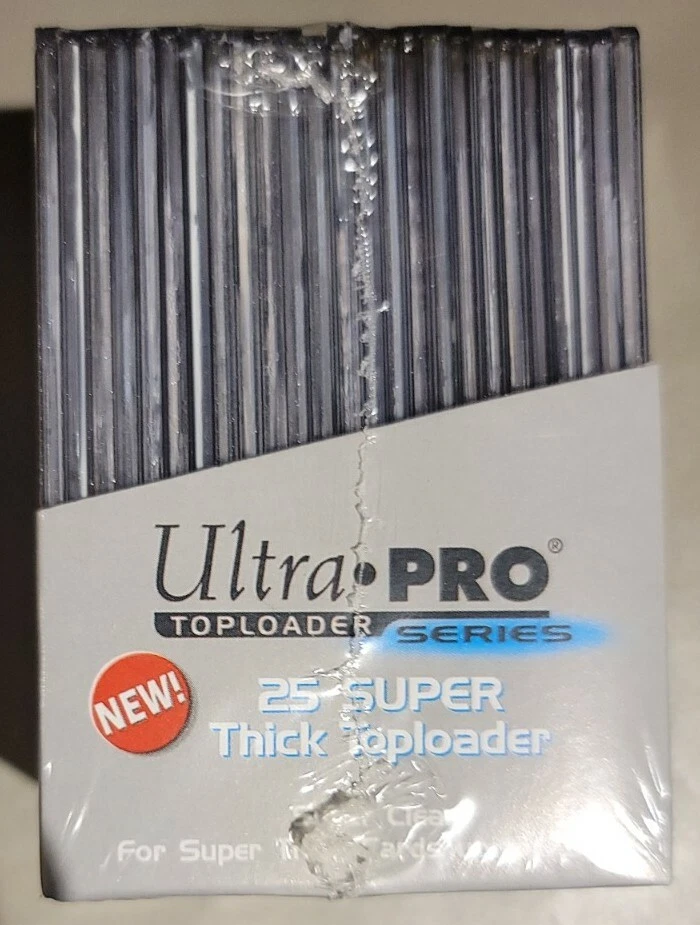 (25-Pack) Ultra Pro Super Thick 75pt Toploader Card Holders Thick Jersey Card - Image 2