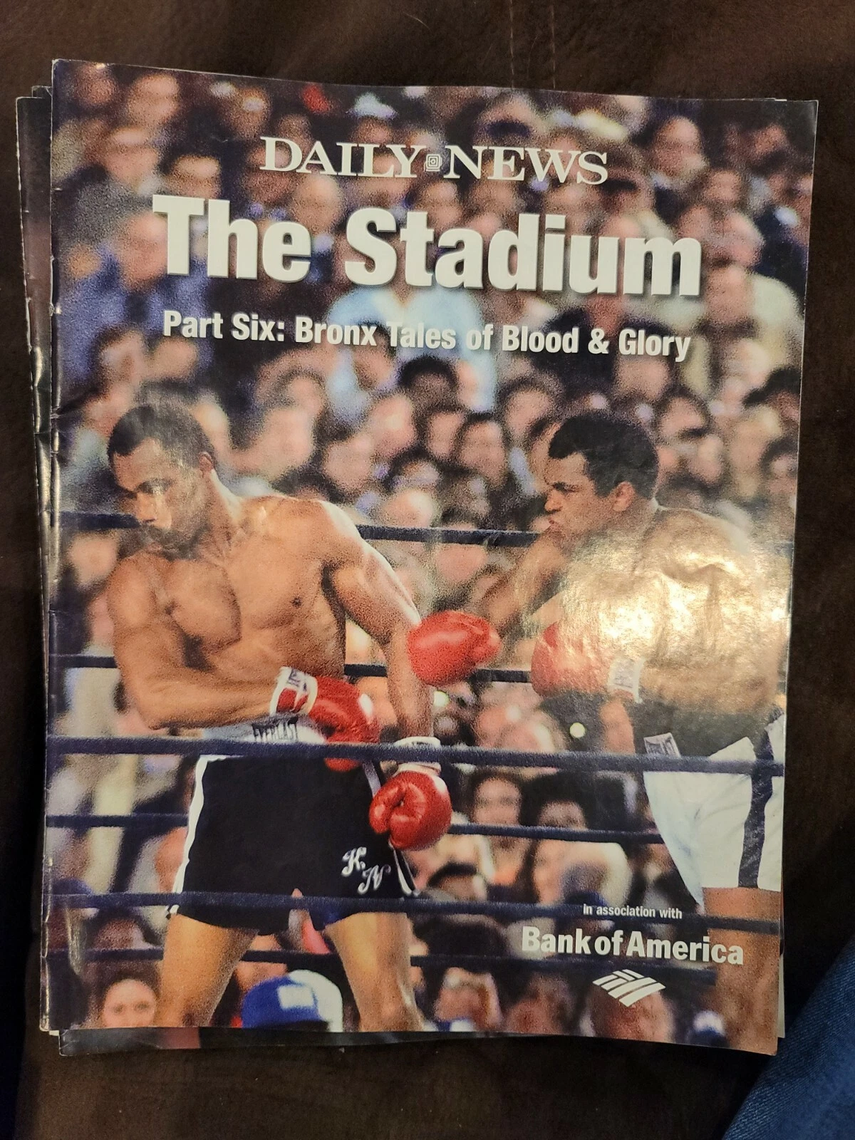 DAILY NEWS Stadium Magazine MUHAMMAD ALI vs KEN NORTON Bronx Tales Blood & Glory - Image 4