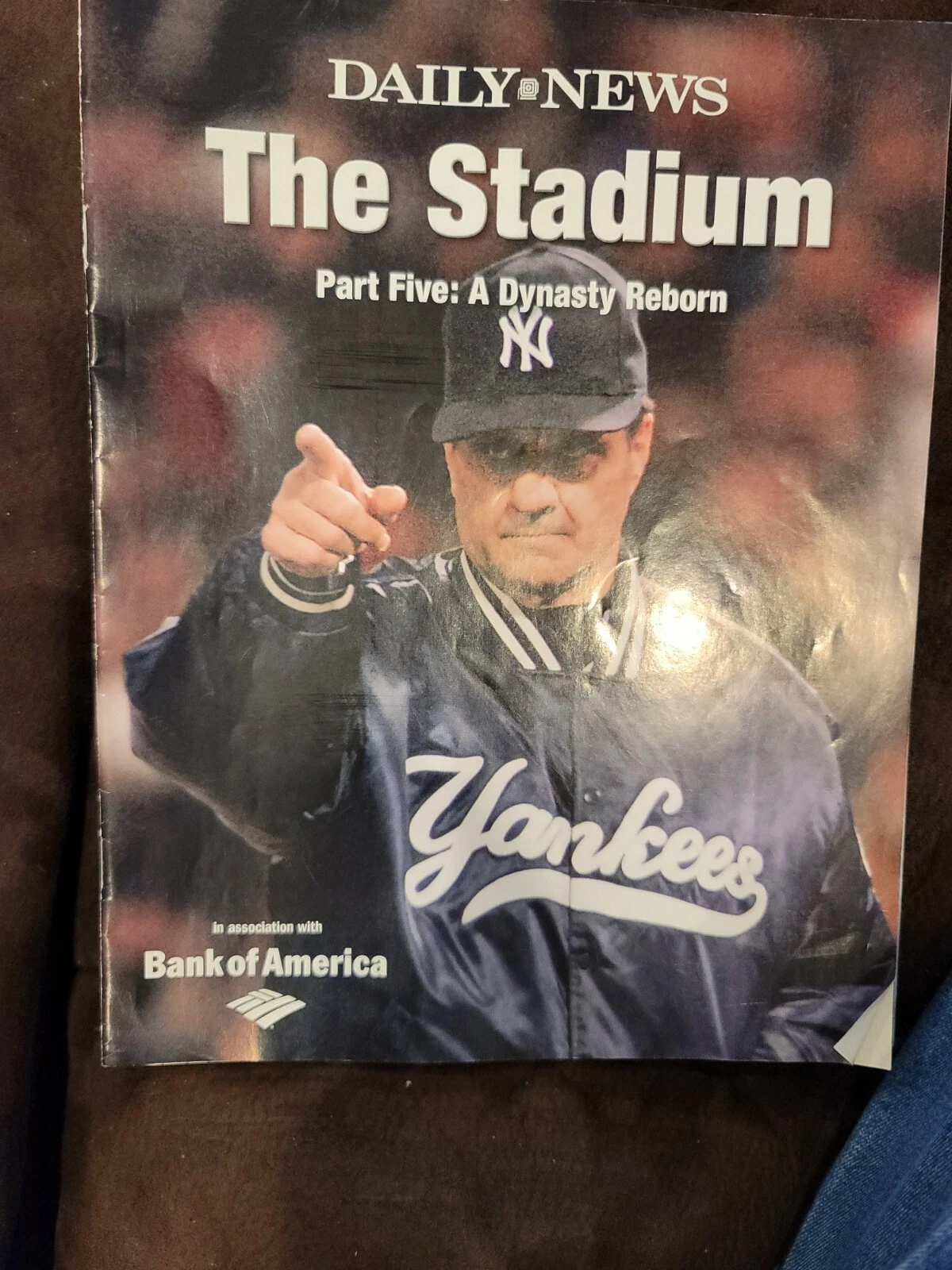 Daily News The Stadium Magazine Joe Torre Part Five 2009 020318nonr