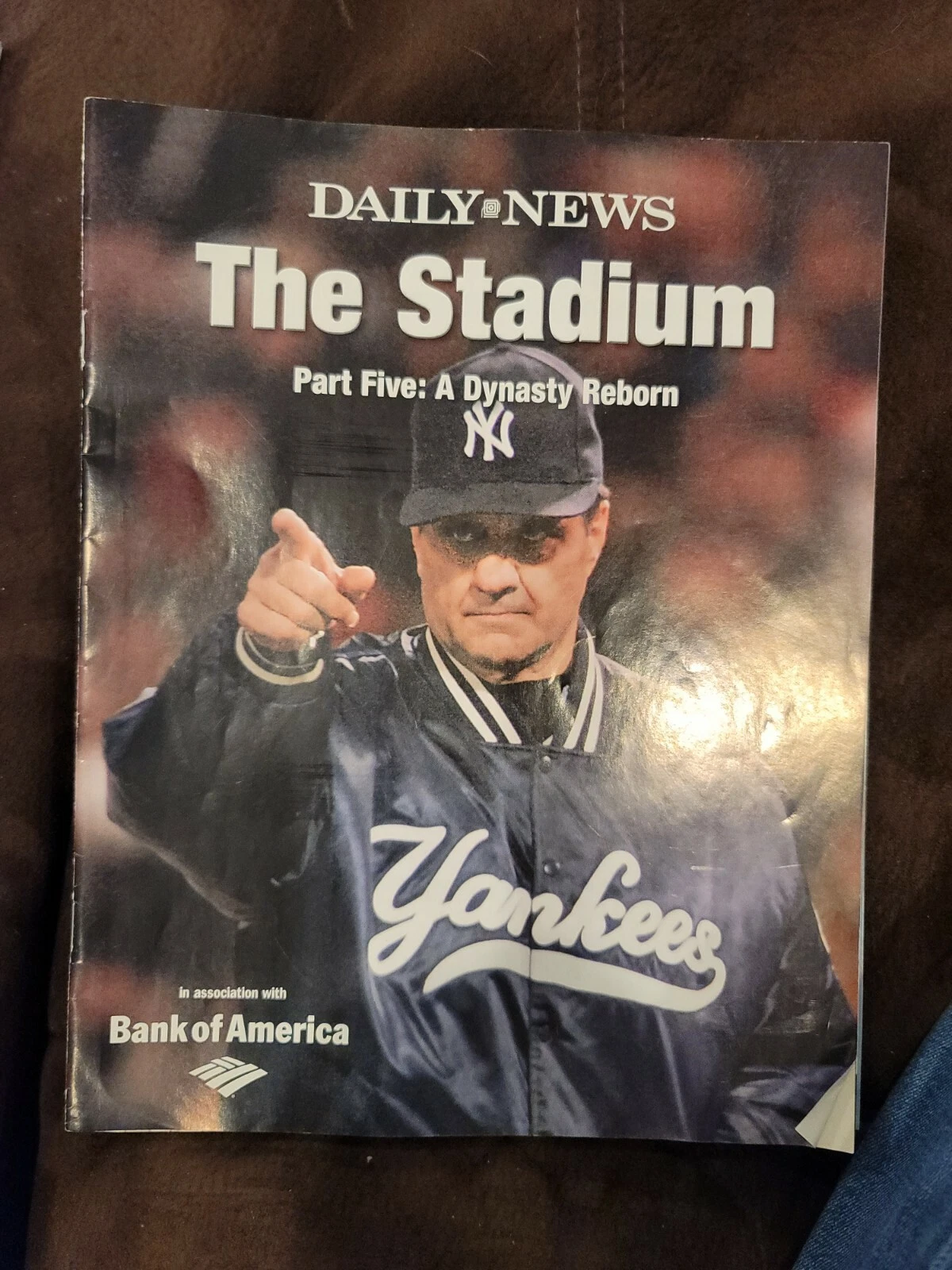 Daily News The Stadium Magazine Joe Torre Part Five 2009 020318nonr - Image 2