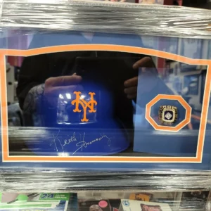 Keith Hernandez Signed New York Mets Full Sized Replica Batting Helmet (JSA COA)