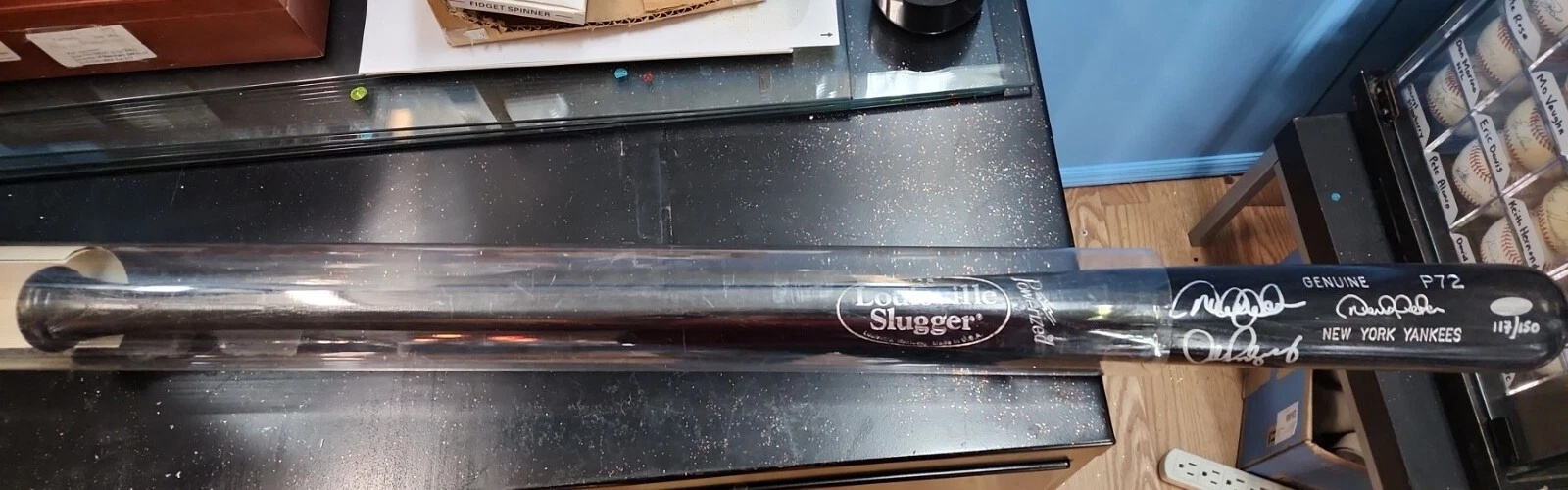 Derek Jeter & Alex Rodriguez Game Model Signed P72 Bat New York Yankees 117/150 - Image 2