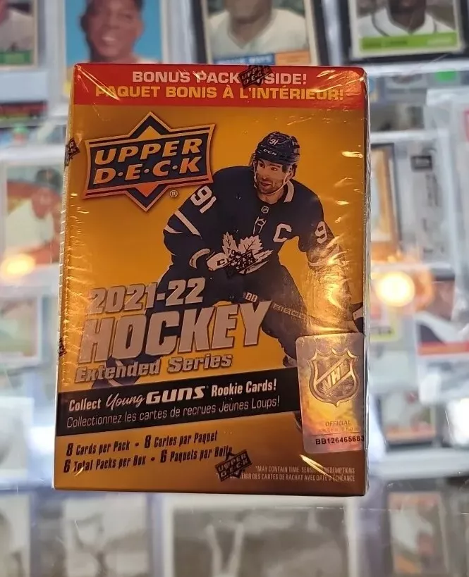 2021-22 Upper Deck Extended Series Hockey 6-Pack Blaster Box