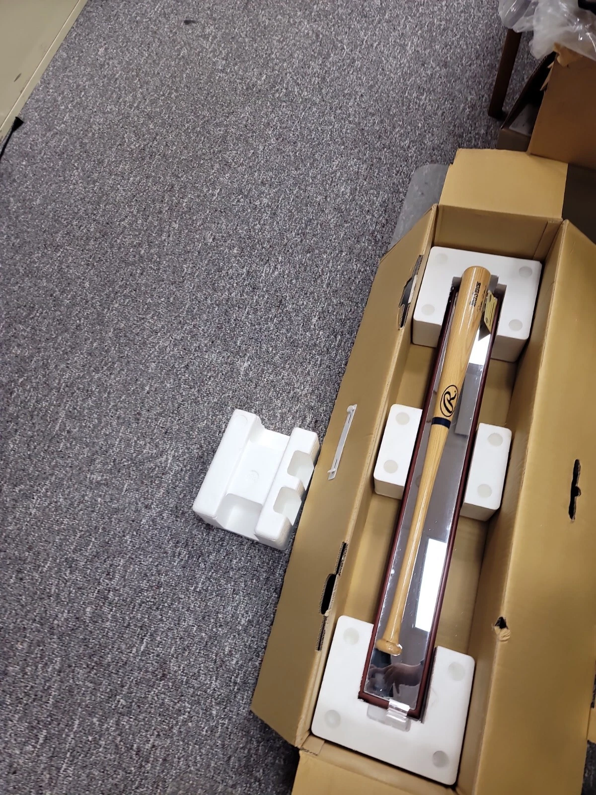 Robinson Cano signed Big Stick bat- with Steiner COA Glass case - Image 3