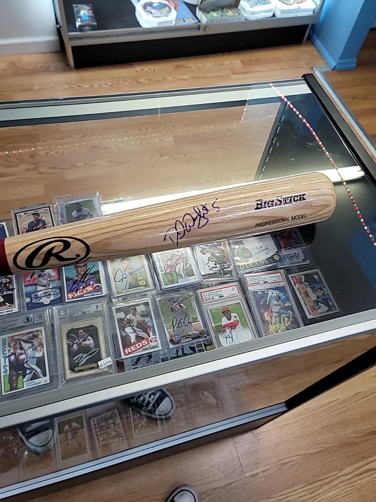 David Wright Signed Big Stick Bat Autograph JSA CERTIFIED - Image 3