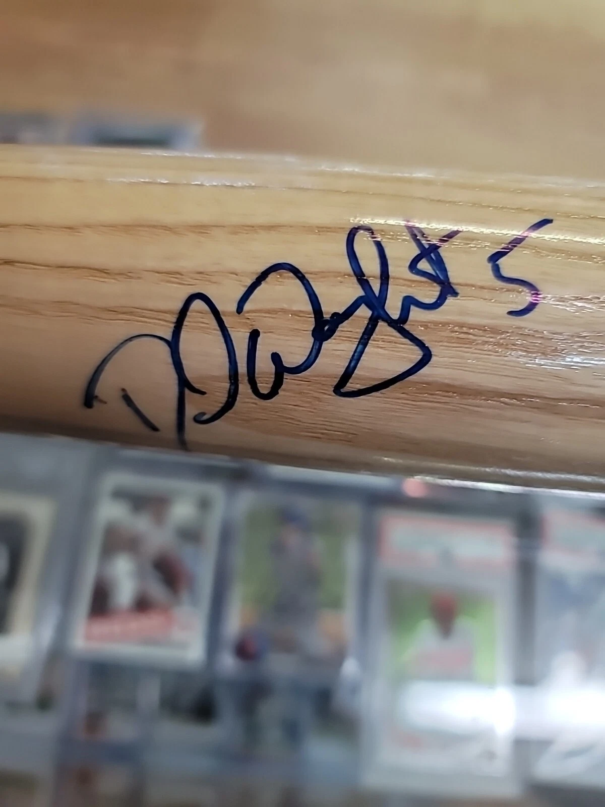 David Wright Signed Big Stick Bat Autograph JSA CERTIFIED - Image 4