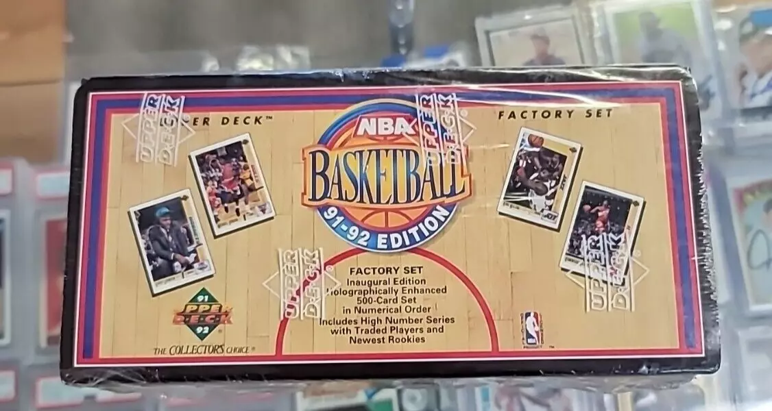 1991-92 Upper Deck NBA Basketball 500 Card Factory Sealed Box Set Michael Jordan