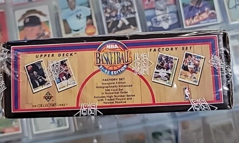 1991-92 Upper Deck NBA Basketball 500 Card Factory Sealed Box Set Michael Jordan - Image 3