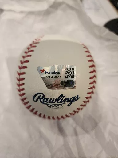 Pete Alonso Autographed MLB Baseball - Fanatics Authentication - Image 2