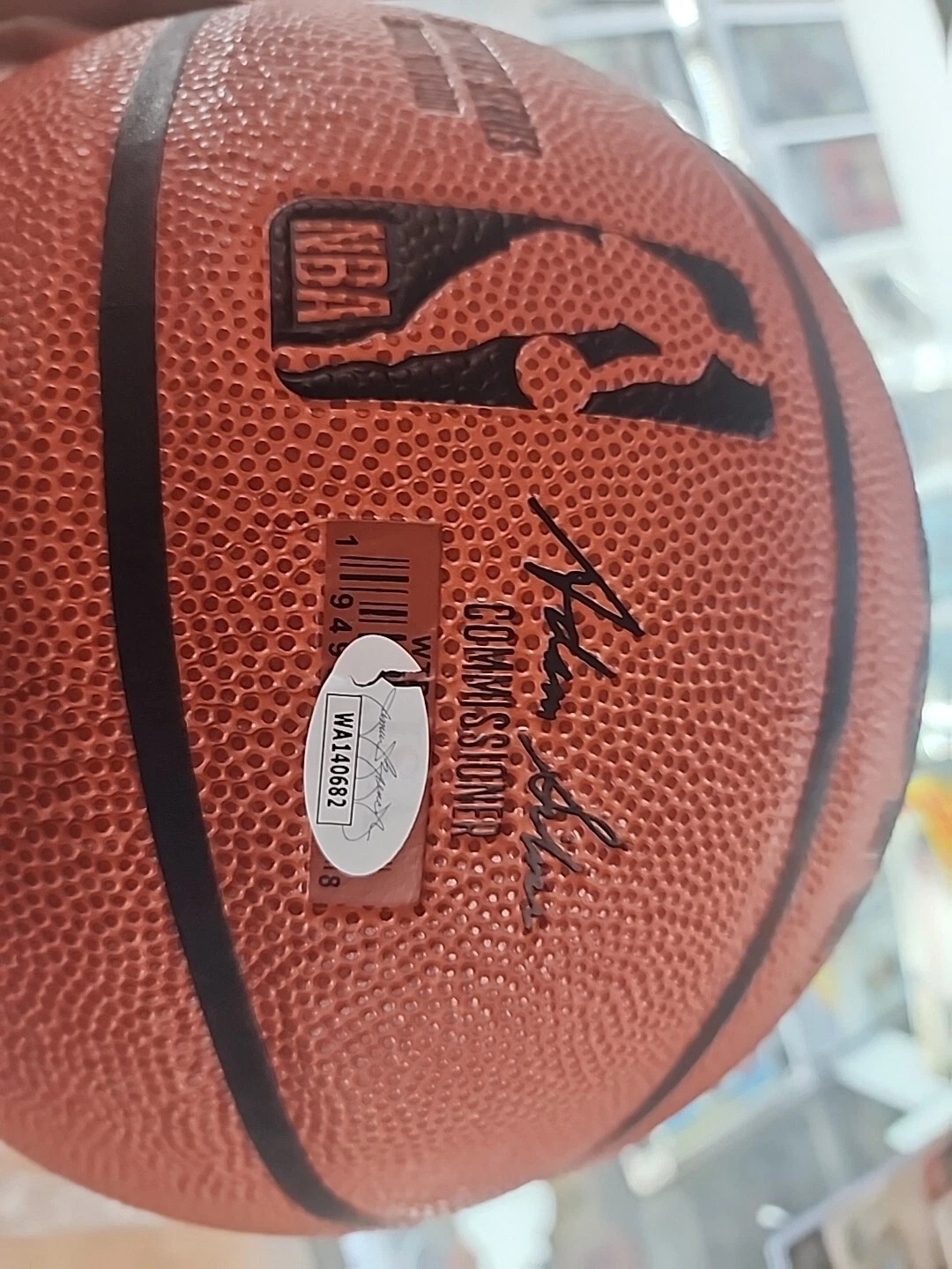 Jerry West Signed Autographed Wilson NBA Indoor/Outdoor Basketball JSA COA - Image 3