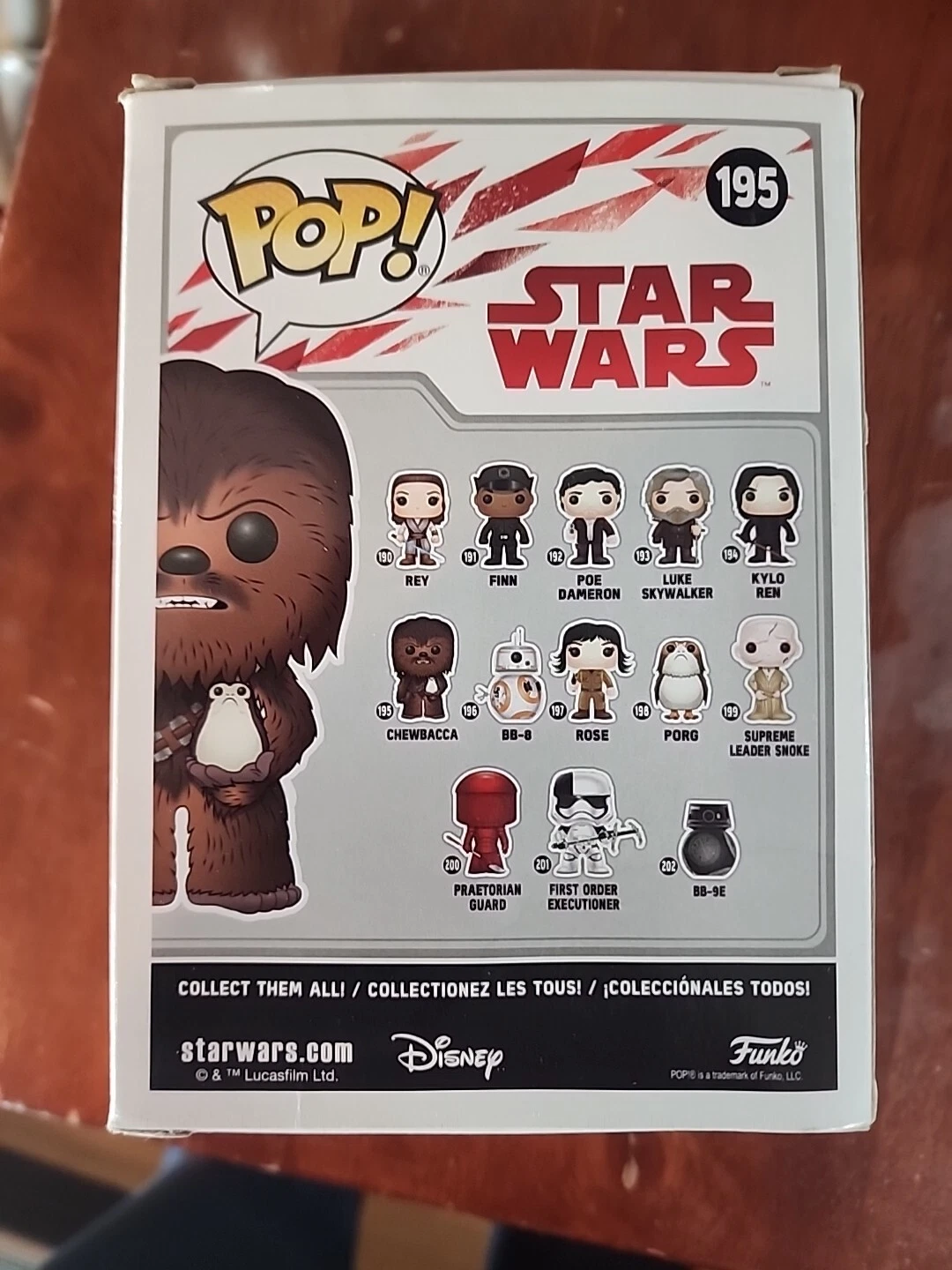 Funko Pop Star Wars Chewbacca 195 FYE Exclusive Flocked - Image 3