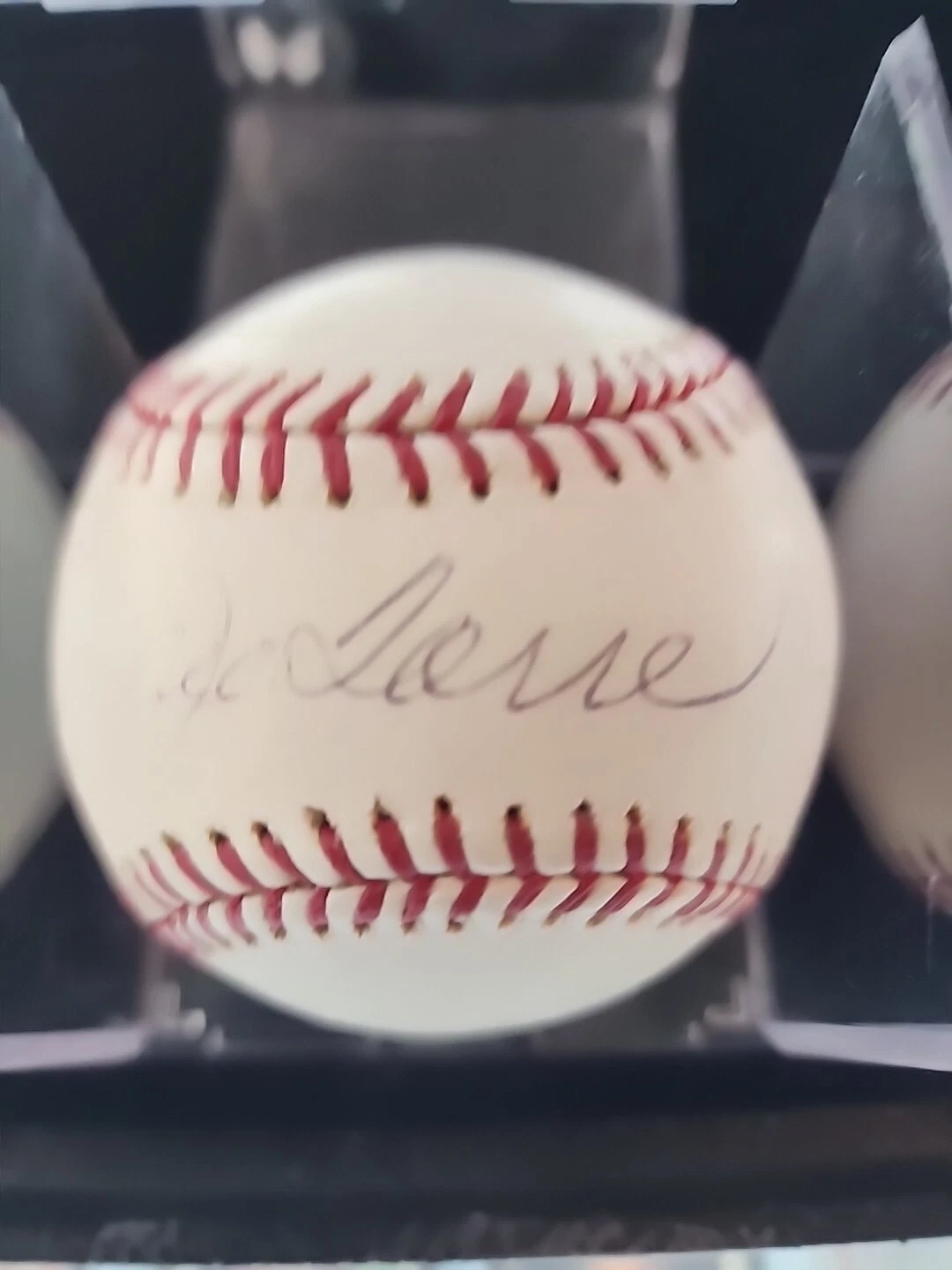 Joe Torre New York Yankees Autographed OAL Baseball (James Spence COA) - Image 2