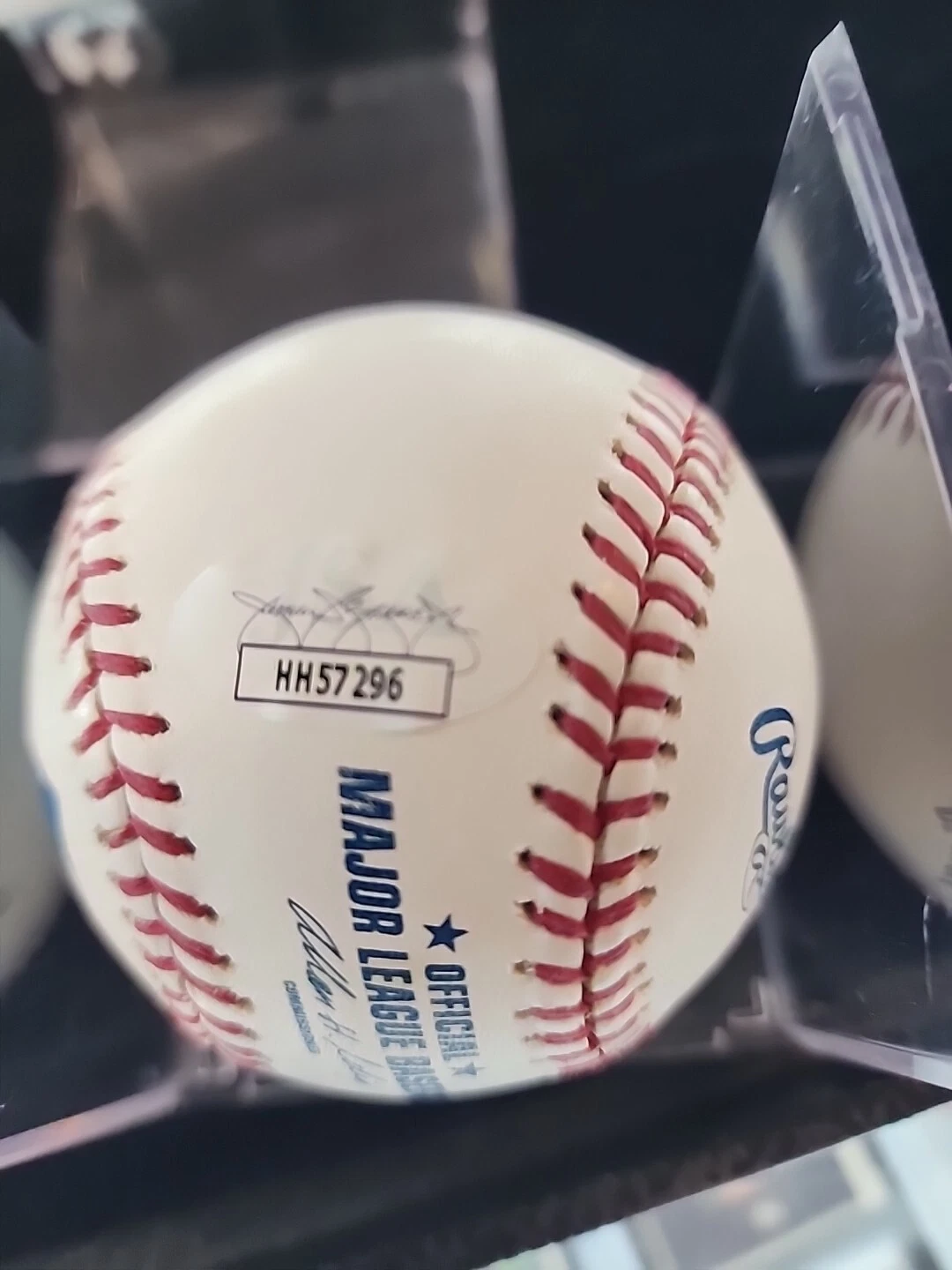 Joe Torre New York Yankees Autographed OAL Baseball (James Spence COA) - Image 3