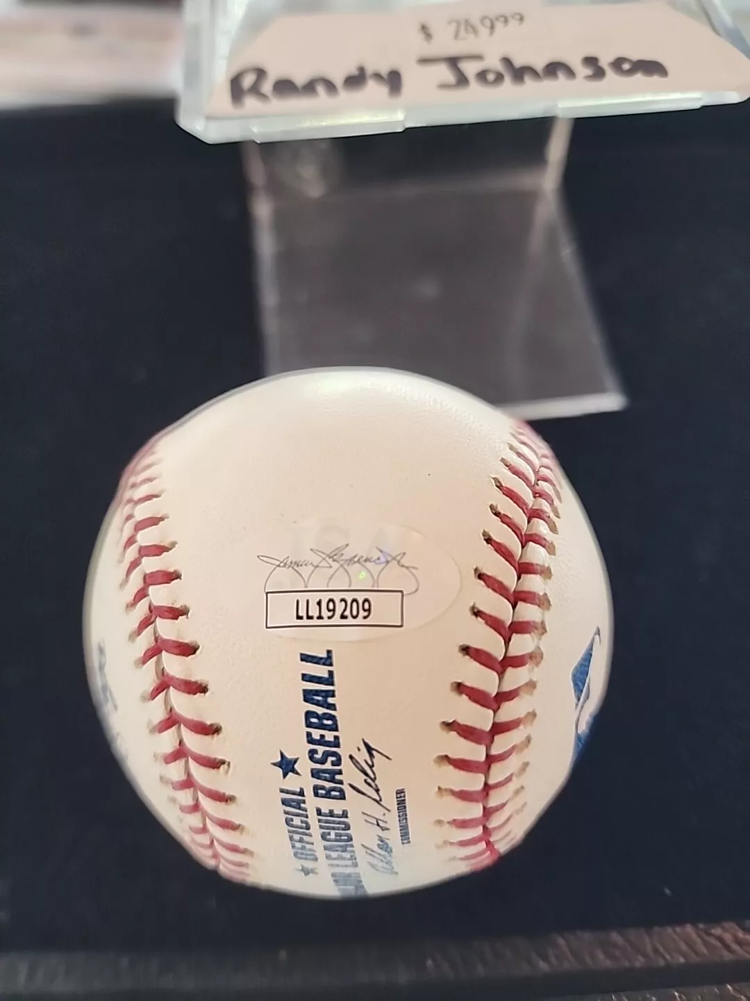 HOF Randy Johnson Signed Inscribed “PG 5-18-04" OML Baseball MLB Steiner Holos - Image 3