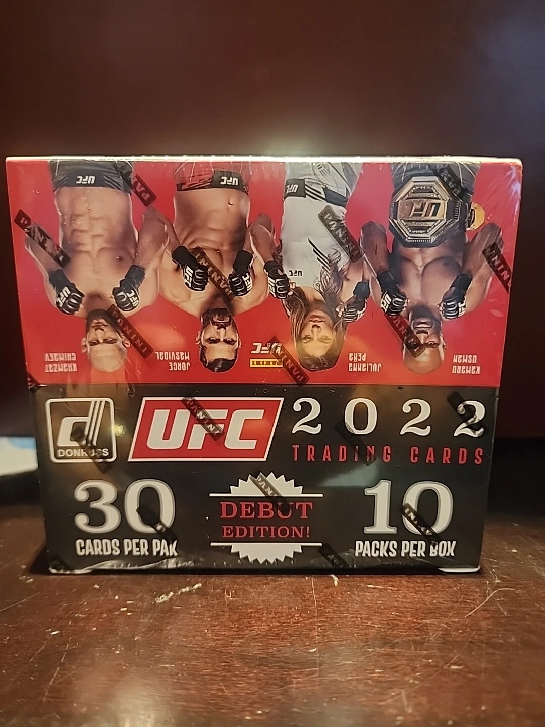 2022 Panini Donruss UFC Hobby Box NEW/FACTORY SEALED! (1 AUTO + 1 MEM On Avg.) - Image 2