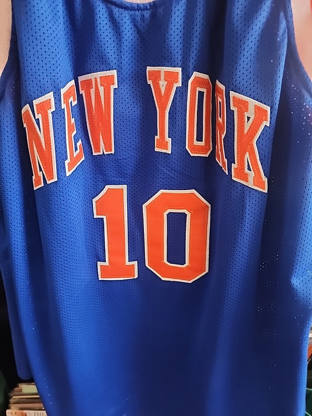 Walt Clyde Frazier Swingman Hardwood Classic Jersey Signed HoF 1987 JSA - Image 3