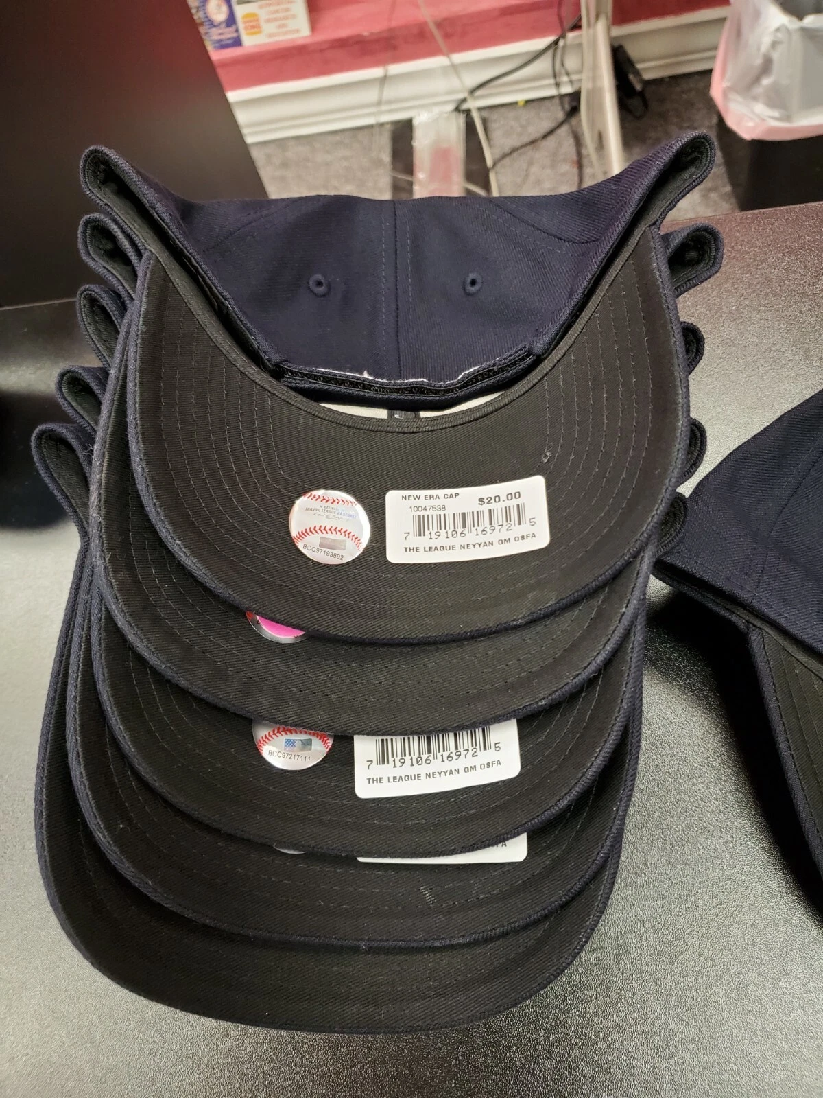 New York Yankees adjustable Hats from 2019 season Brand New - Image 4