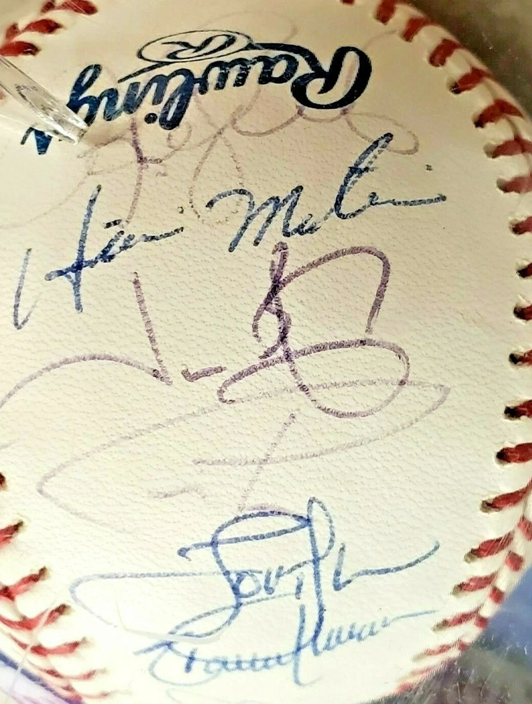 2005 New York Yankees Team Signed Baseball ~ Jeter, Rivera, Arod, Torre COA JSA - Image 2