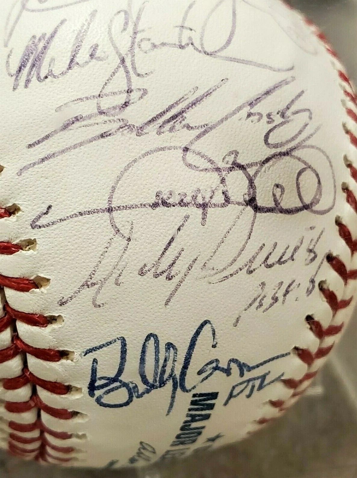 2005 New York Yankees Team Signed Baseball ~ Jeter, Rivera, Arod, Torre COA JSA - Image 6