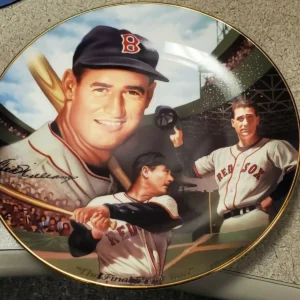 TED WILLIAMS BRADFORD EXCHANGE COLLECTOR PLATE "THE FINAL HOME RUN"
