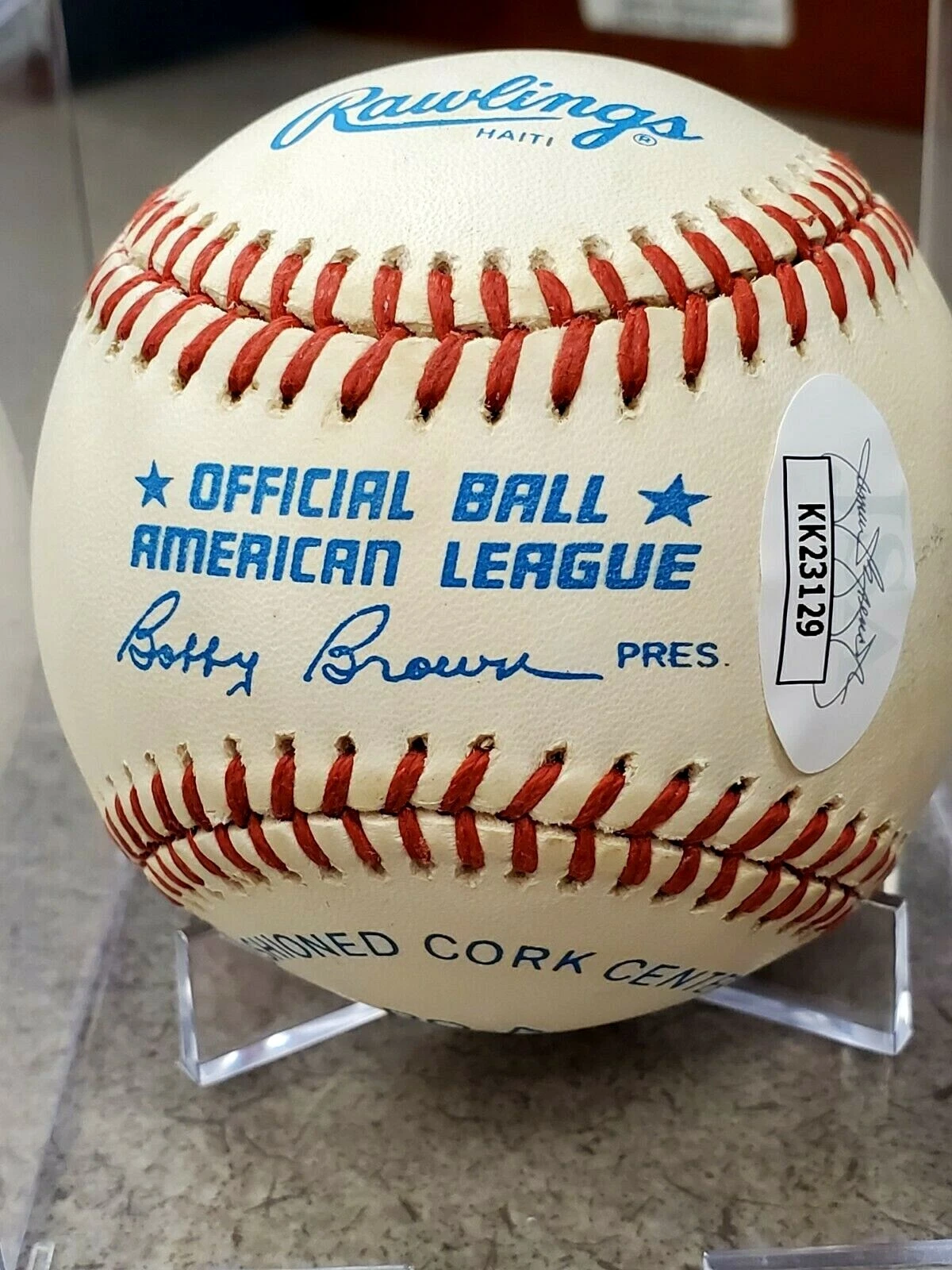 BROOKS ROBINSON BALTIMORE ORIOLES HOF - AUTHENTIC SIGNED BASEBALL ~ JSA/COA - Image 2