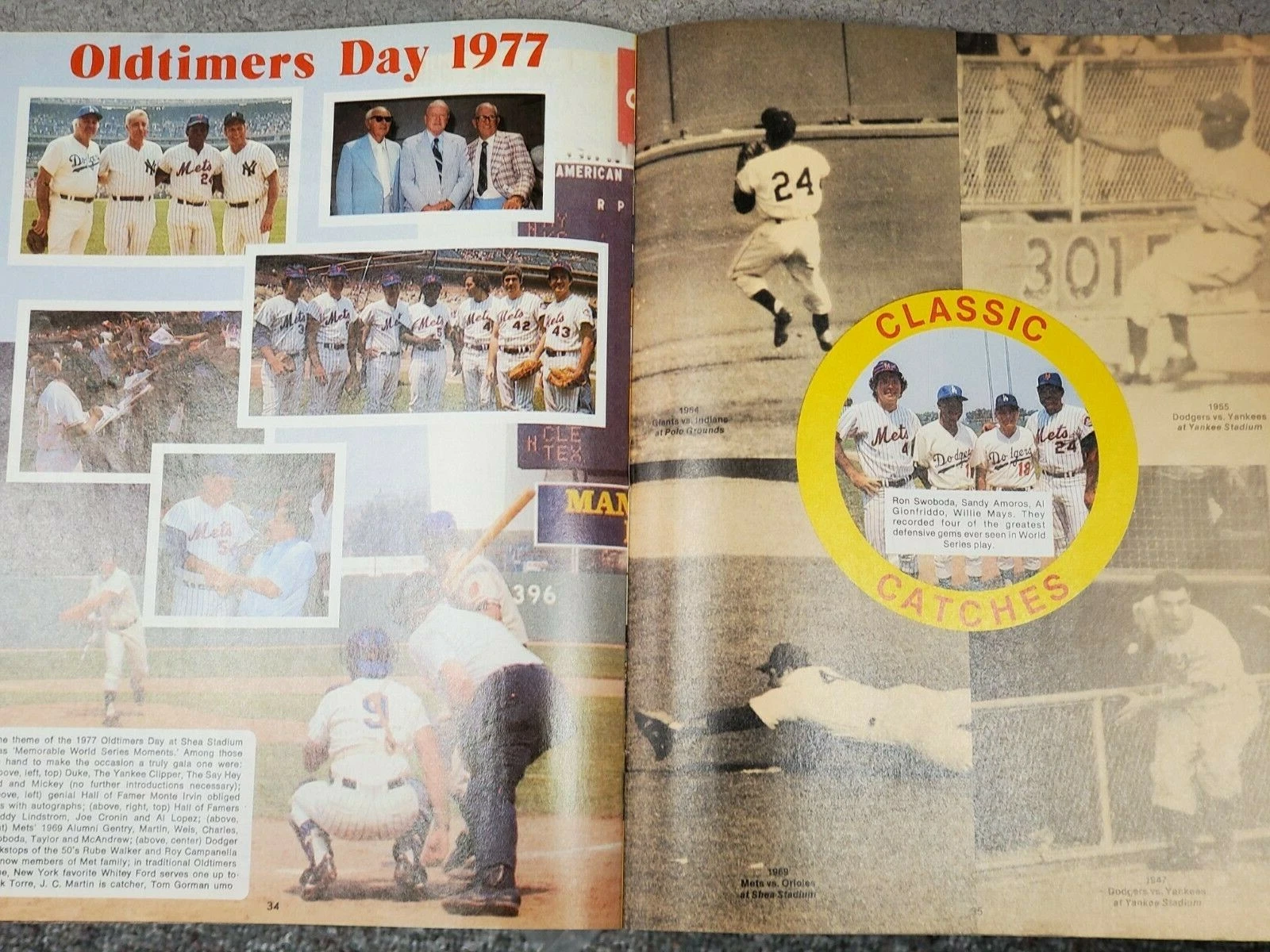 1978 New York Mets Year Book ~ Shea Stadium - Image 3