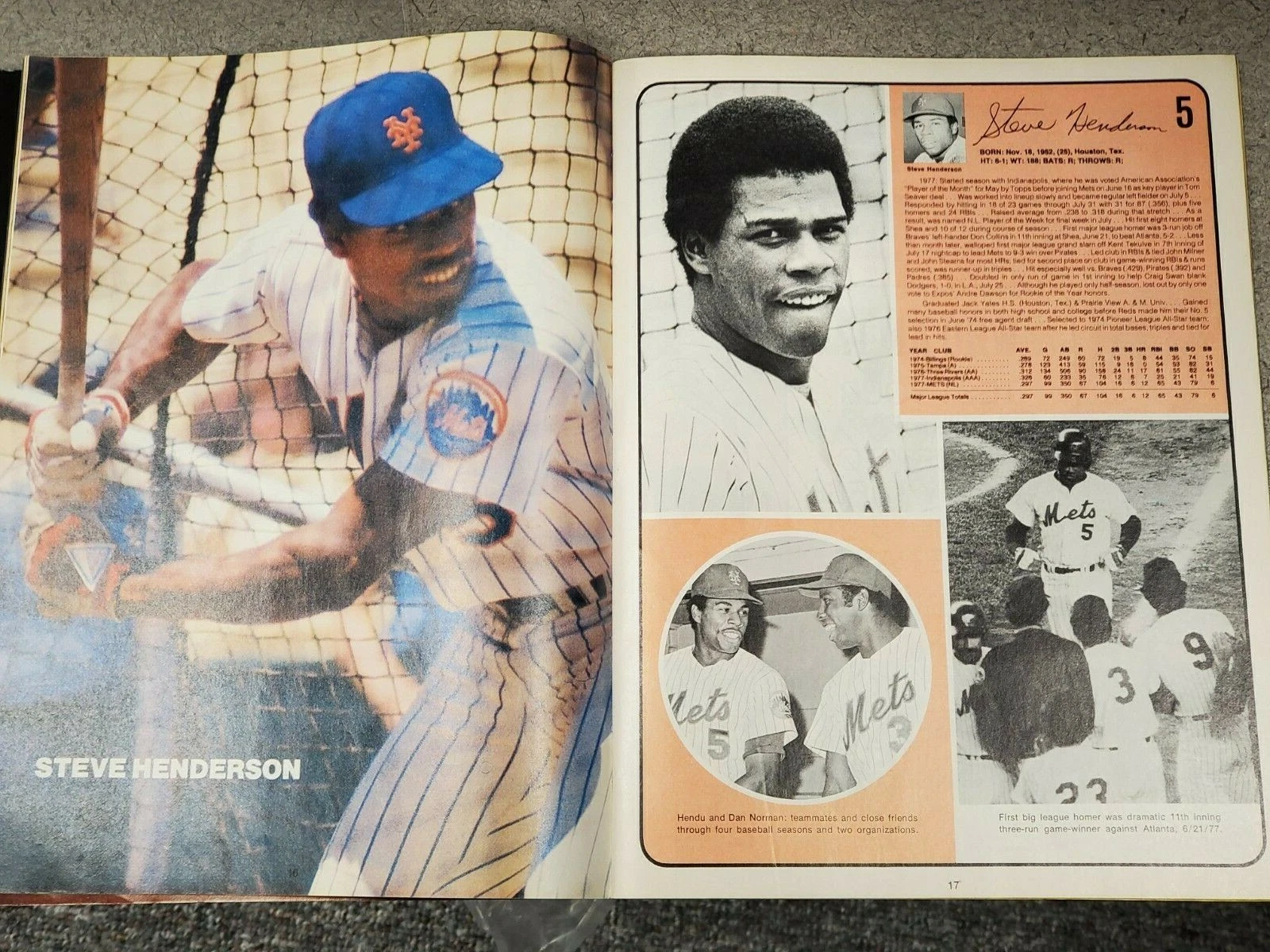 1978 New York Mets Year Book ~ Shea Stadium - Image 4