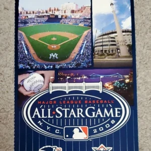 2008 MLB All star Game full Ticket stub Yankee Stadium Bronx NY Jeter RARE