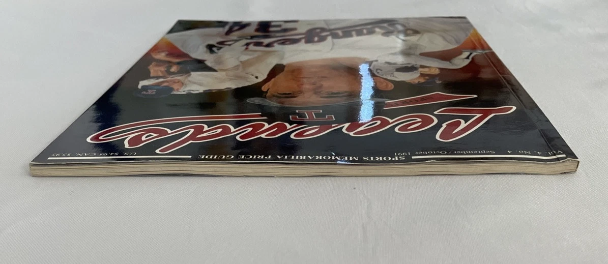 Legends Sports Memorabilia Magazine Nolan Ryan Vol.4 No.4 Sept/October 1991 - Image 10