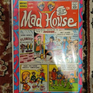 Vintage Archie Series Mad House No.63 VG.