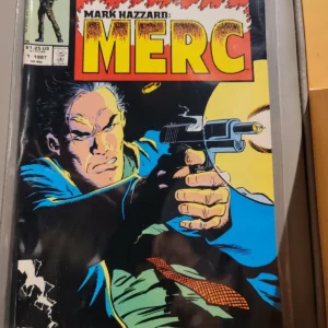 Marvel Comics Mark Hazzard: Merc #1. Giant Size Annual FN Condition 1987 (box13)
