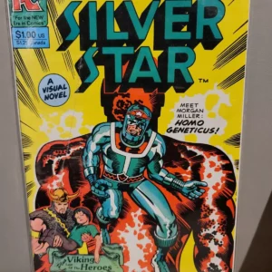 SILVER STAR #1 THE NEXT BREED JACK KIRBY 1982 Mint wi grade high.