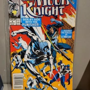 MOON KNIGHT 9 FT THE PUNISHER MARVEL HIGH GRADE COMIC BOOK K5-244