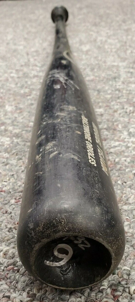 Miguel Tejada Signed MAX Model Baltimore Oriole Game Used Bat COA - Image 8