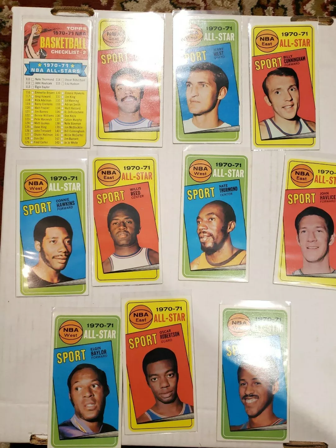 1970-71 Topps Basketball Complete Set Ex, Wilt Chamberlain, Lew Alcindor. - Image 3