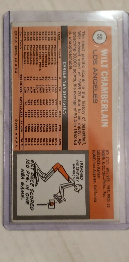 1970-71 Topps Basketball Complete Set Ex, Wilt Chamberlain, Lew Alcindor. - Image 12